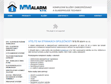 Tablet Screenshot of mmalarm.cz